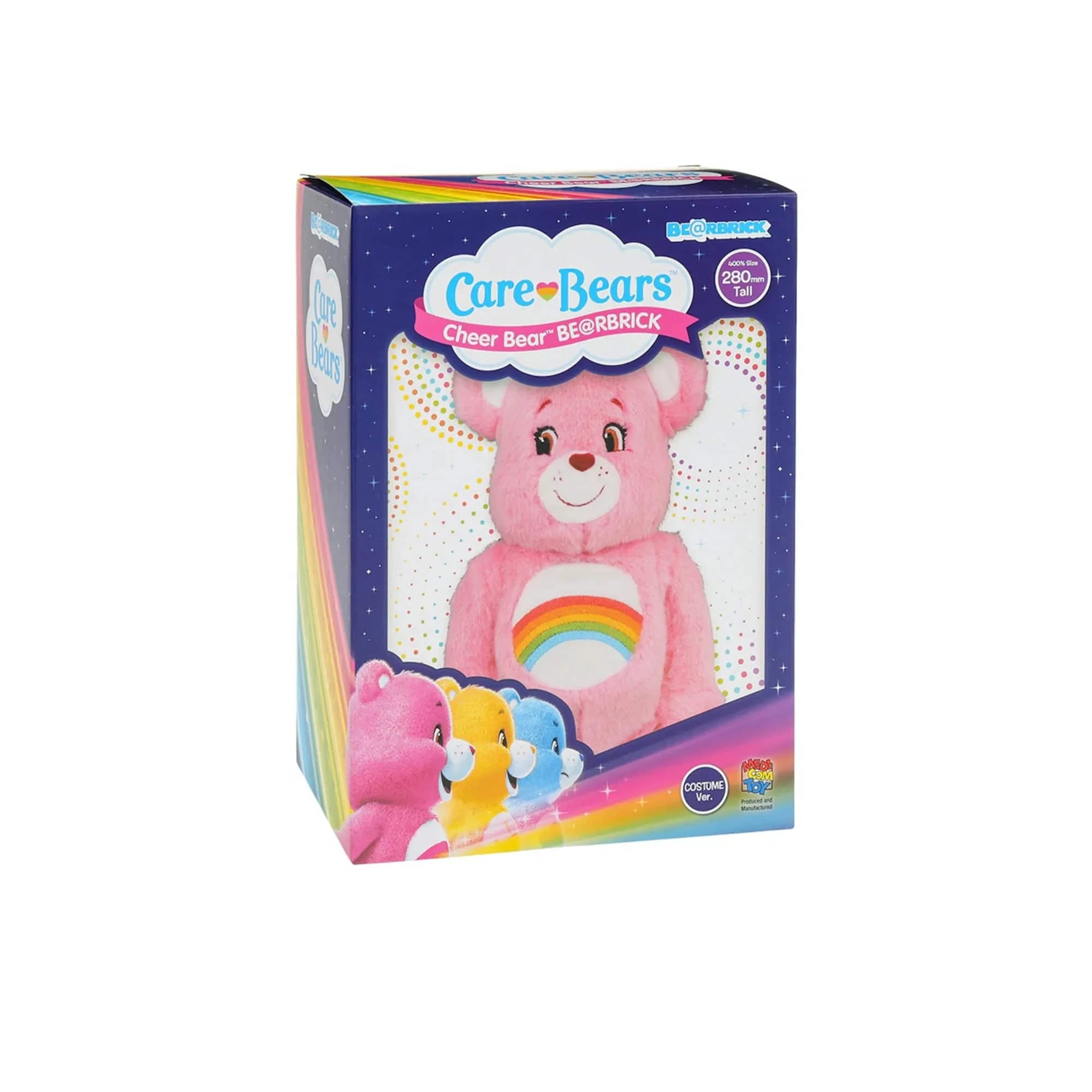 Bearbrick x Care Bears Cheer Bear Costume Ver. 400% Pink – ABco