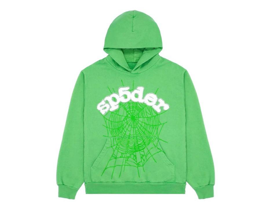 Sp5der Web Hoodie Slime Green – ABco