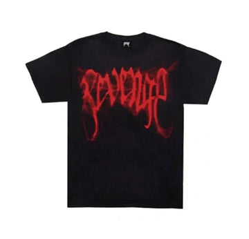 Revenge Smoke T-Shirt Black/Red - ABco