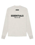 Fear of God Essentials L/S T-shirt (SS22) Light Oatmeal - ABco