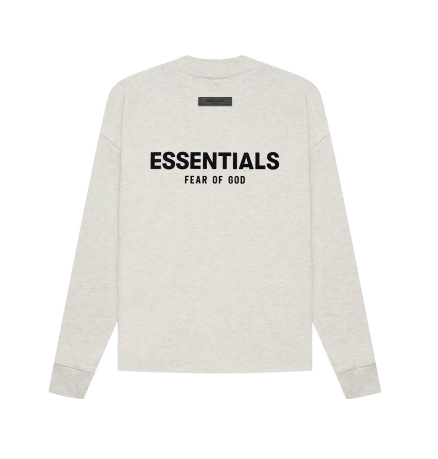 Fear of God Essentials L/S T-shirt (SS22) Light Oatmeal - ABco