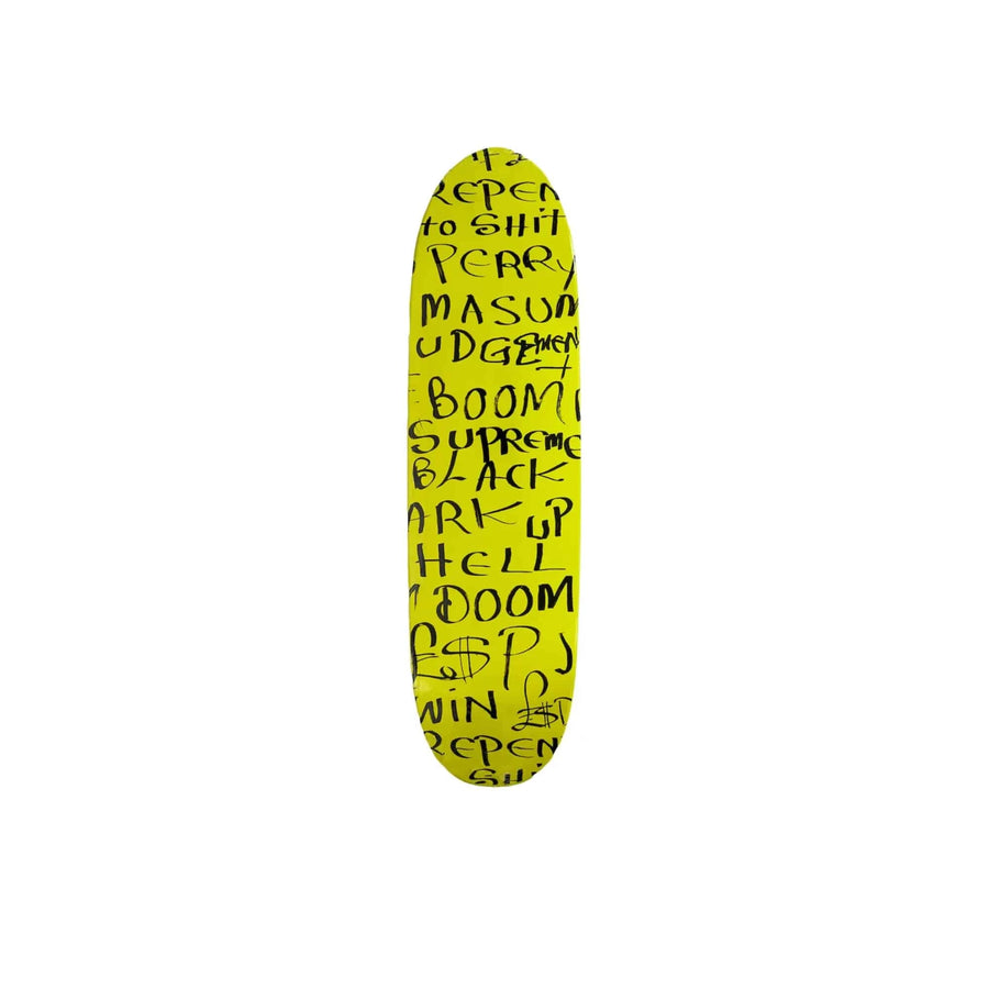 Supreme x Lee Scratch Perry Black Ark Cruiser Deck Fluorescent Yellow - ABco