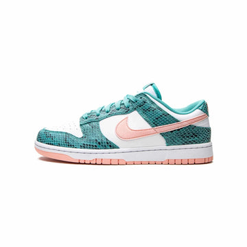 Nike Dunk Low Snakeskin Washed Teal Bleached Coral - ABco