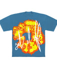 Denim Tears x Offset Set It Off #1 T-shirt Blue