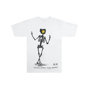 KAWS x Cactus Plant Flea Market T-shirt White - ABco