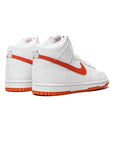 Nike Dunk High White Picante Red - ABco