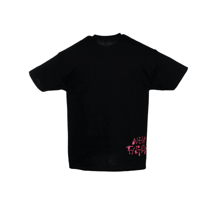 KAWS SKELETON NEW FICTION T-shirt Pink - ABco