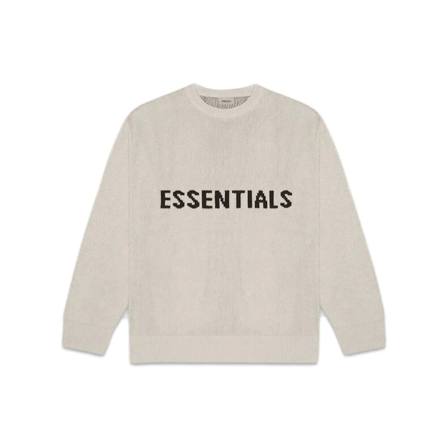 Fear of God Essentials Knit Sweater Moss - ABco