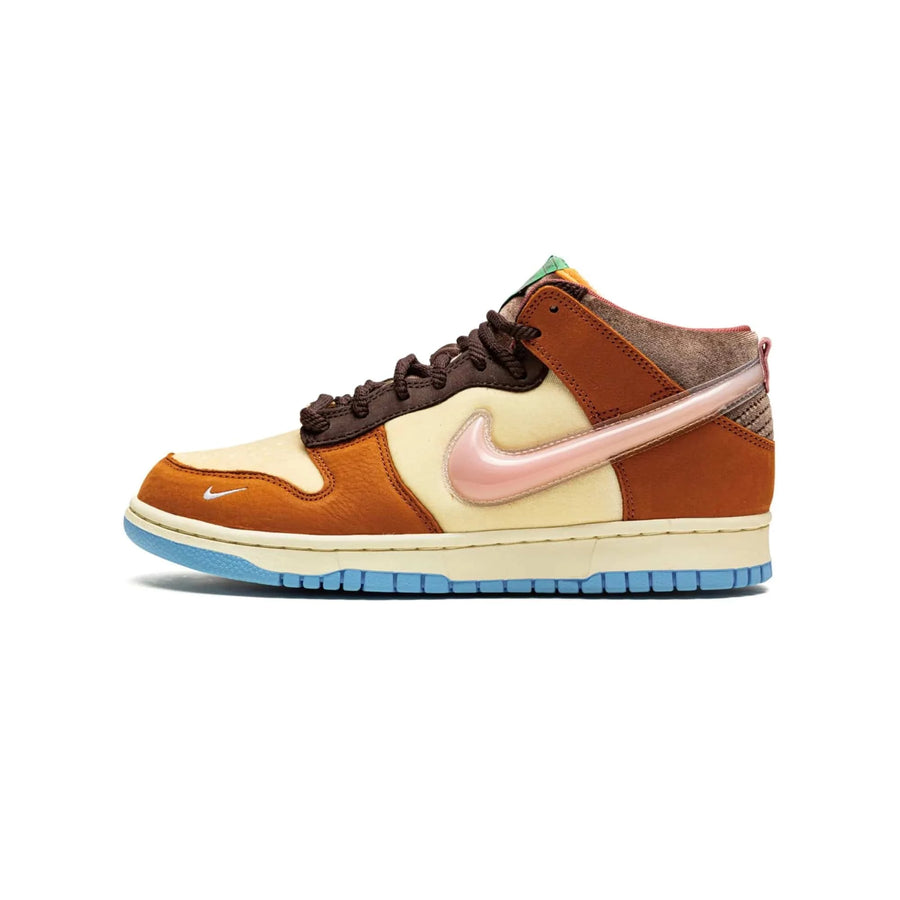 Nike Dunk Mid Social Status Free Lunch Chocolate Milk - ABco