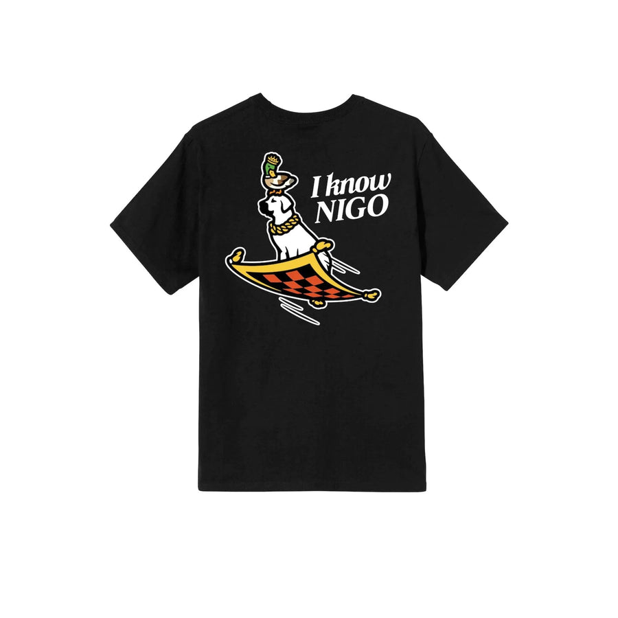 I Know Nigo Flying Carpet (Ny Pop Up) T-shirt Black - ABco