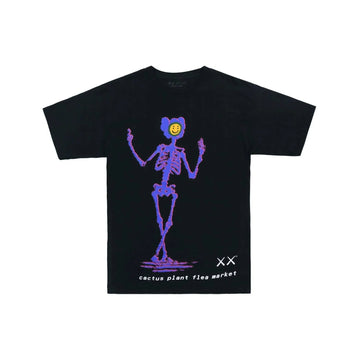 KAWS x Cactus Plant Flea Market T-shirt Black - ABco