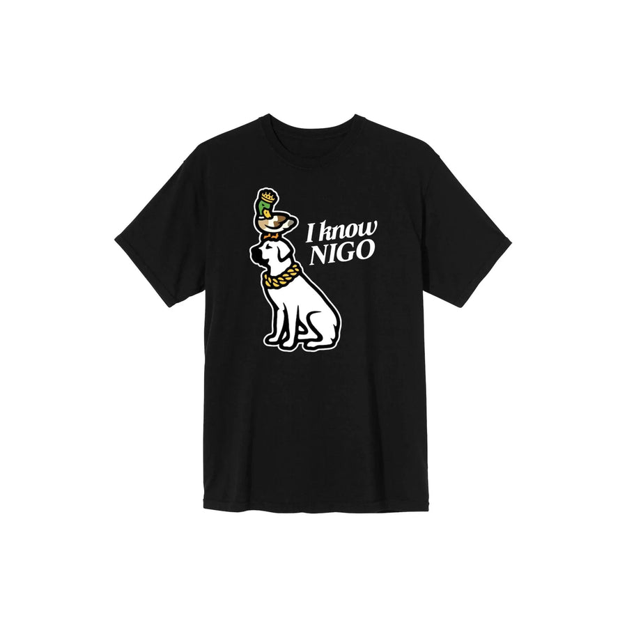 I Know Nigo Dog (Ny Pop Up) T-shirt Black - ABco