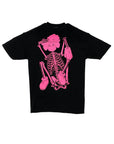 KAWS SKELETON NEW FICTION T-shirt Pink - ABco