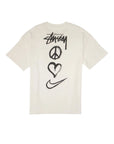 Nike x Stussy Peace, Love, Swoosh T-shirt (US Sizing) White - ABco