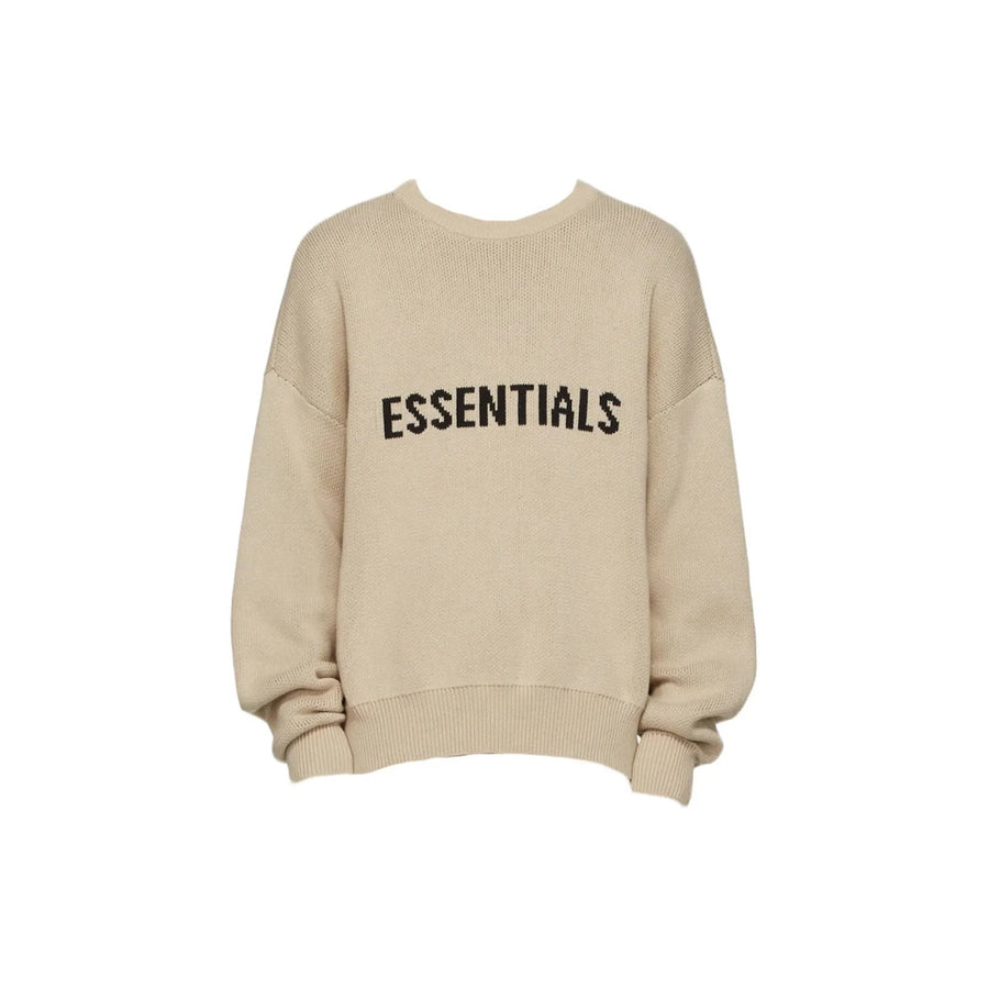 Fear of God Essentials SSENSE Exclusive Pullover Sweater Linen - ABco