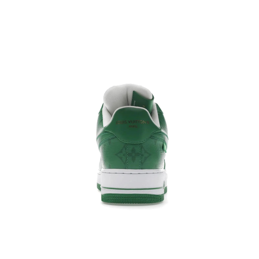 Louis Vuitton Nike Air Force 1 Low By Virgil Abloh White Green - ABco